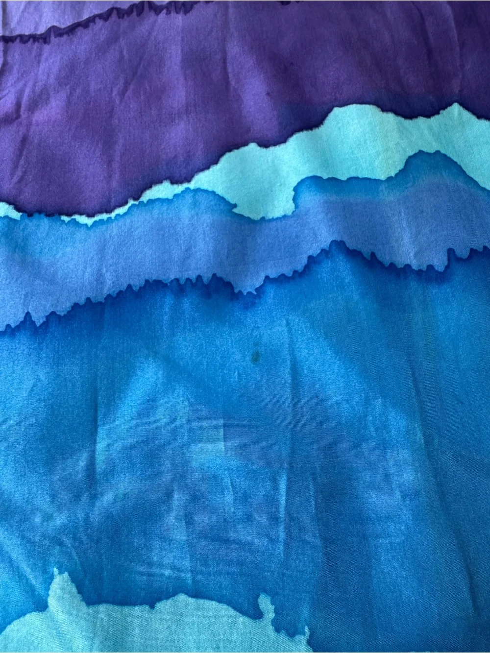 Landscape Scarf Sunset Wolf Graphic